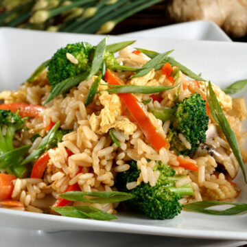 Arroz Integral com Legumes e Mix de Nuts