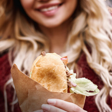 Baguete com Linguiça