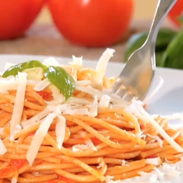 Macarrão com Massa Deliciosa