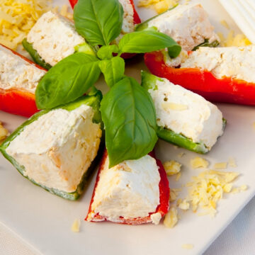 Tira-gosto De Pimentão Com Cream Cheese