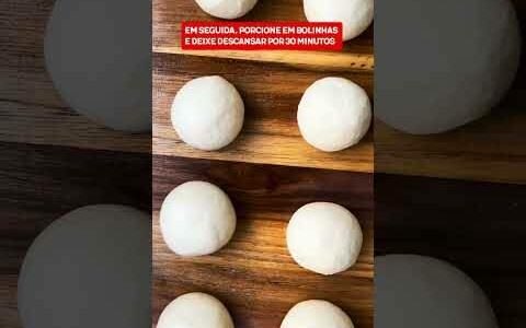 Receita: Mini Pizzas #shorts